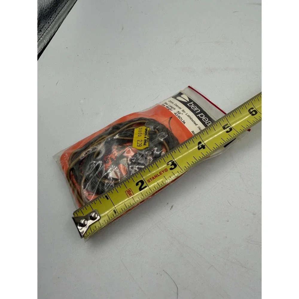 Vintage Hard to Find Ben Pearson Camo Archery Bow String Original Package NIB